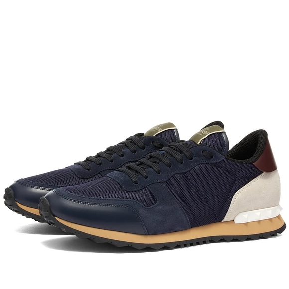VALENTINO ROCKRUNNER SNEAKER
Night, Marine & Off White - Picture 2 of 8